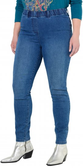 Ulla Popken Denim Jeggings Blue Denim - Jeans & Pantalons Femme Grandes Tailles – Plus Size - 
