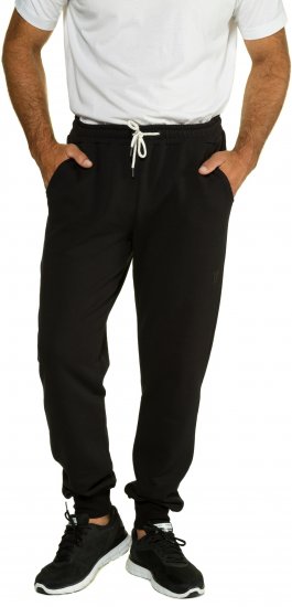 JP1880 Sweatpants Modern Fit Lightweight Black - VÊTEMENTS HOMME MT-6XLT - Vêtements Tall Homme