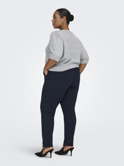 Only Carmakoma Goldtrash Classic Pants Navy - Pantalons - 