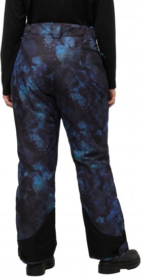 Ulla Popken Functional Ski Trousers Waterproof Velcro Closure Navy - Jeans & Pantalons Femme Grandes Tailles – Plus Size - 
