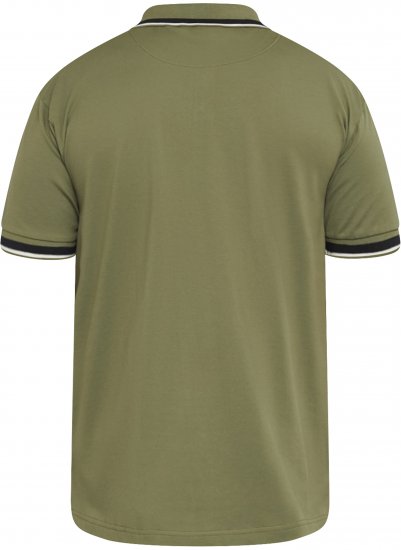 North Latitude 61128 Polo Piqué Superflex Vert Olive - Polos - Polos homme grande taille
