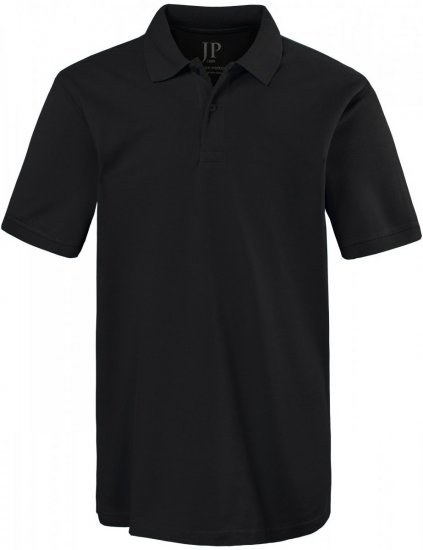 JP1880 702560 Polo en piqué de coton Noir - Polos - Polos homme grande taille