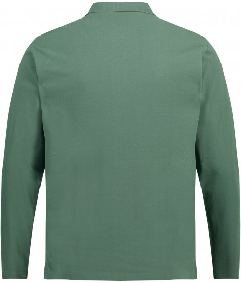 JP1880 Polo Shirt Long Sleeve Pique Cactus - Polos - Polos homme grande taille