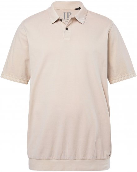 JP1880 Polo Shirt Short Sleeve Pique Dark Dusty Pink - Polos - Polos homme grande taille