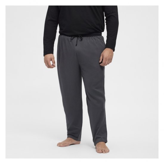 North Latitude Pyjama Pants Dark Grey Charcole - Pyjamas/vêtements de détente - Pyjamas Grande Taille pour Hommes
