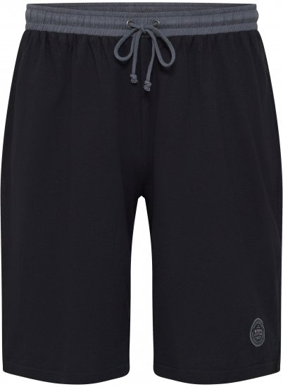 North Latitude Pyjama Shorts Black - Pyjamas/vêtements de détente - Pyjamas Grande Taille pour Hommes
