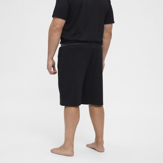 North Latitude Pyjama Shorts Black - Pyjamas/vêtements de détente - Pyjamas Grande Taille pour Hommes