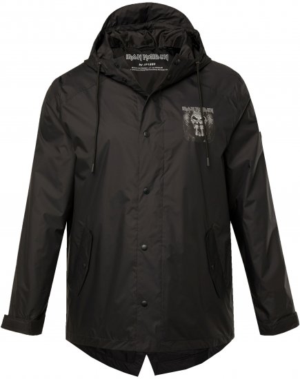 JP1880 Iron Maiden Rain Jacket Black - Sport & outdoor - Vêtements de sport grande taille 