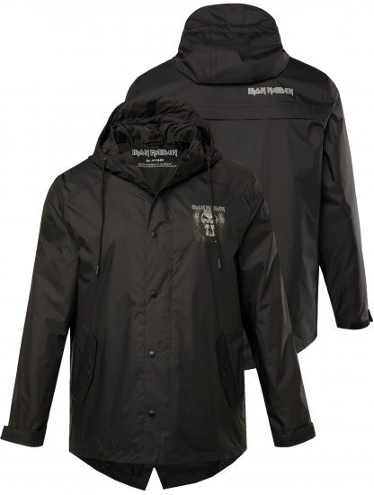 JP1880 Iron Maiden Rain Jacket Black - Sport & outdoor - Vêtements de sport grande taille 