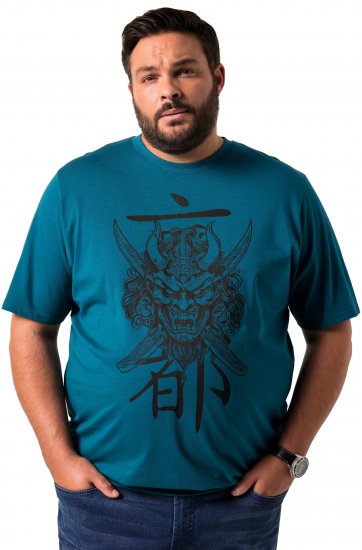 Men Plus T-Shirt Short Sleeve Lagoon Green - T-shirts - T-shirts Homme Grande Taille