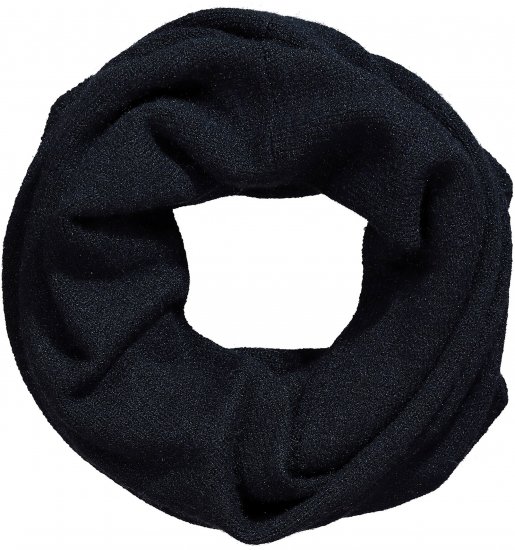 Ulla Popken Knit Infinity Scarf Navy - Accessoires - 