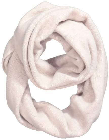 Ulla Popken Knit Infinity Scarf Pastel Pink - Accessoires - 