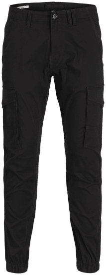 Jack & Jones Paul Flake Cargo Pants Black - Jeans et pantalons - Jeans et Pantalons grande taille 