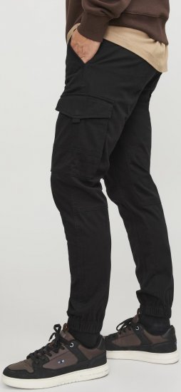 Jack & Jones Paul Flake Cargo Pants Black - Jeans et pantalons - Jeans et Pantalons grande taille 