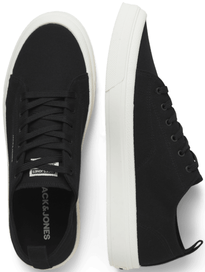 Jack & Jones Bayswater Canvas Sneakers Anthracite - Chaussures homme 40-52 - 