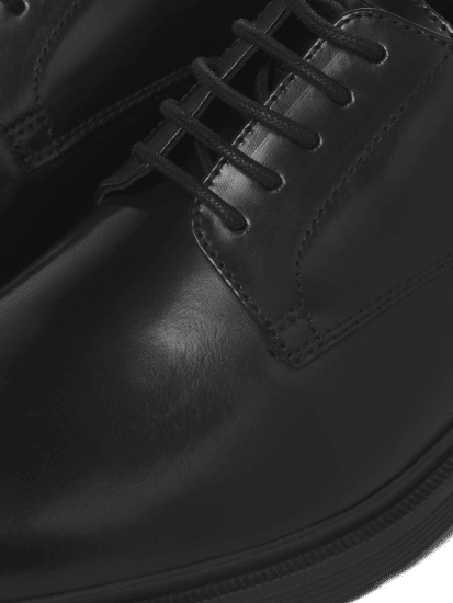 Jack & Jones Dax Leather Lace Shoes Anthracite - Chaussures homme 40-52 - 