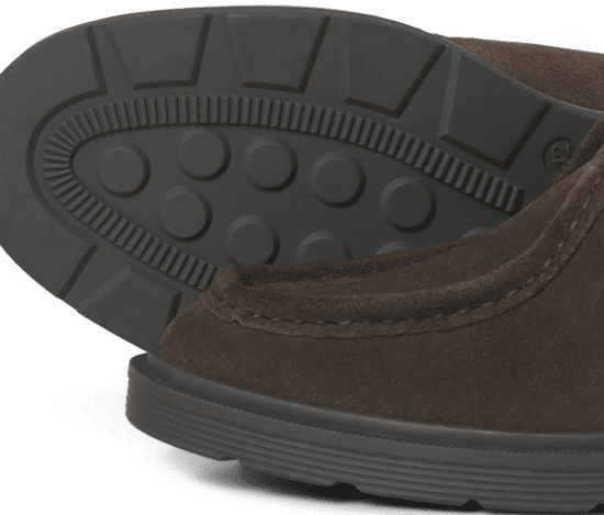 Jack & Jones Austin Suede Moc Brown Stone - Chaussures homme 40-52 - 