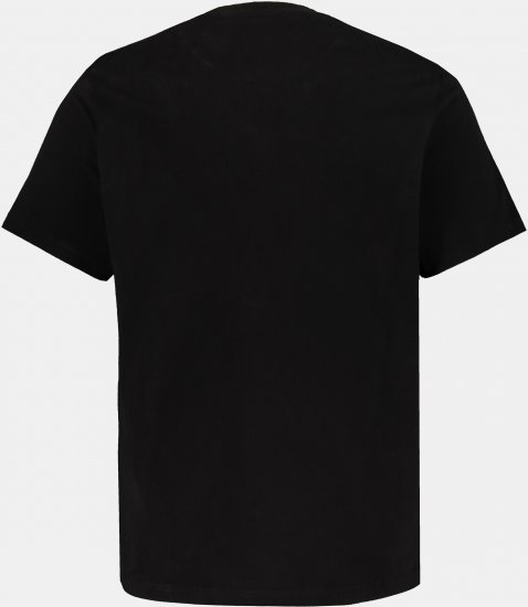 JP1880 AC/DC Graphic Comfort Fit Band T-Shirt Black - T-shirts - T-shirts Homme Grande Taille