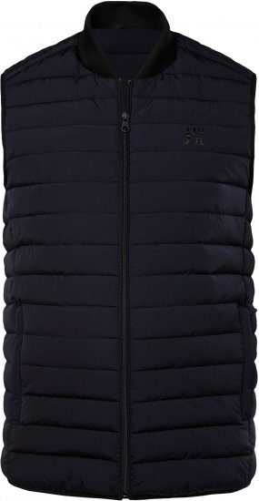 JP1880 Guilted College Collar Golf Vest Dark Navy - Sport & outdoor - Vêtements de sport grande taille 