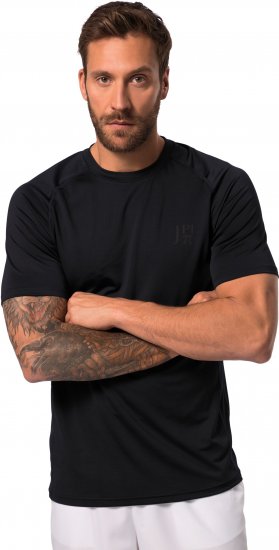 JP1880 QuickDry Side Prints Tennis T-Shirt Dark Navy - Sport & outdoor - Vêtements de sport grande taille 