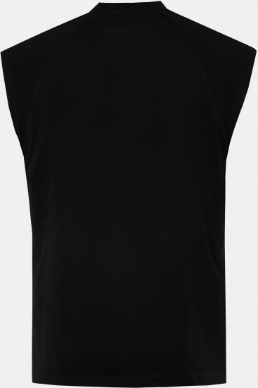 JP1880 AC/DC 50th Anniversary Band Photo Tank Top Black - T-shirts - T-shirts Homme Grande Taille