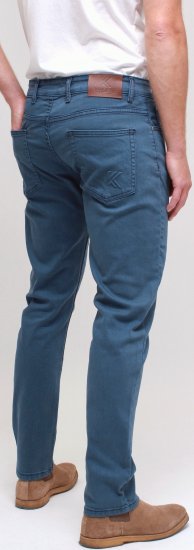 Kam Jeans Bens Embossed Reg Fit Jeans Smokey Blue - Jeans et pantalons - Jeans et Pantalons grande taille 