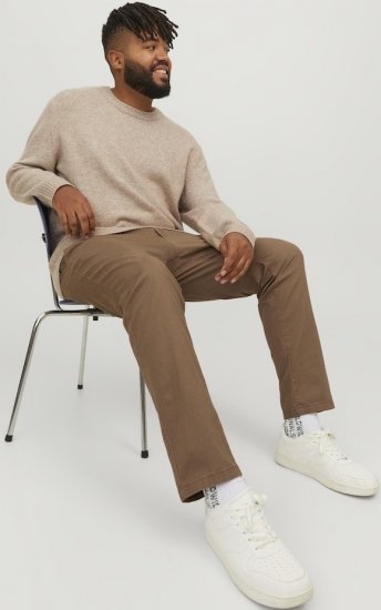 Jack & Jones Marco Dave Chinos Brown - Jeans et pantalons - Jeans et Pantalons grande taille 