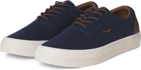 Jack & Jones Lington Canvas Sneakers Navy Blazer - Chaussures homme 40-52 - 