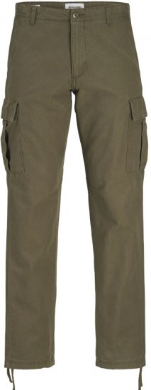 Jack & Jones KANE BARKLEY Cargopants Khaki - Jeans et pantalons - Jeans et Pantalons grande taille 