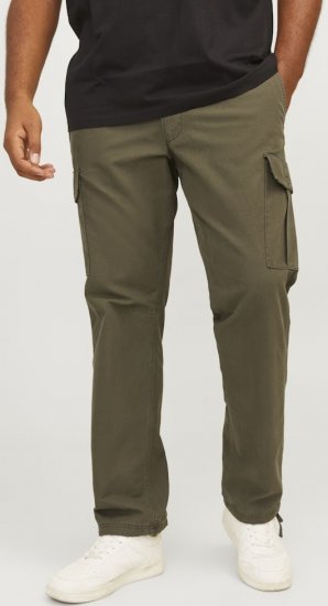 Jack & Jones KANE BARKLEY Cargopants Khaki - Jeans et pantalons - Jeans et Pantalons grande taille 