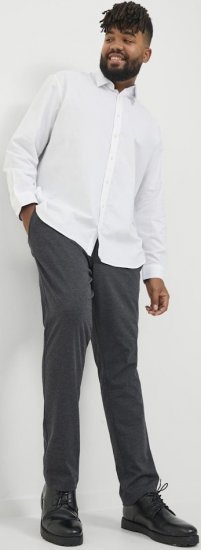 Jack & Jones Marco Cooper Chino Pants Dark Grey Melange - Jeans et pantalons - Jeans et Pantalons grande taille 