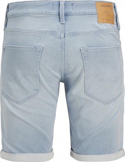 Jack & Jones Rick Icon I.K. Shorts Blue Denim - Shorts - Shorts hommes grande taille
