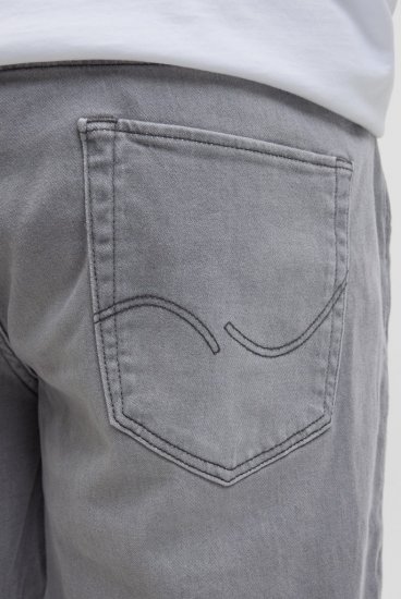 Jack & Jones Rick Icon I.K. GE 063 Shorts Grey Denim - Shorts - Shorts hommes grande taille