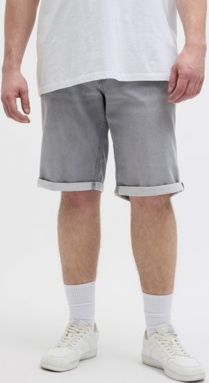 Jack & Jones Rick Icon I.K. GE 063 Shorts Grey Denim - Shorts - Shorts hommes grande taille