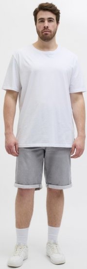 Jack & Jones Rick Icon I.K. GE 063 Shorts Grey Denim - Shorts - Shorts hommes grande taille