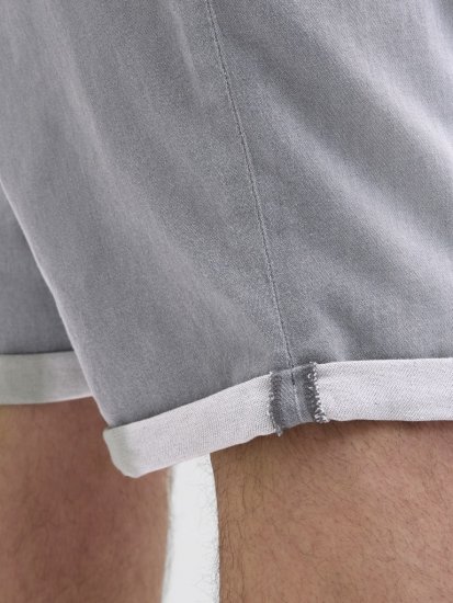 Jack & Jones Rick Icon I.K. GE 063 Shorts Grey Denim - Shorts - Shorts hommes grande taille