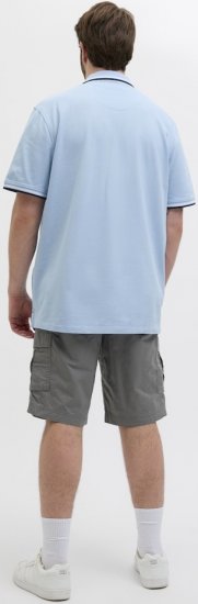 Jack & Jones Cole Mateo Cargo Shorts Castlerock - Shorts - Shorts hommes grande taille