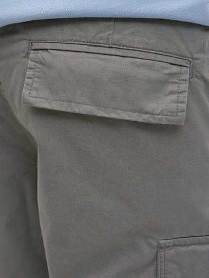Jack & Jones Cole Mateo Cargo Shorts Castlerock - Shorts - Shorts hommes grande taille