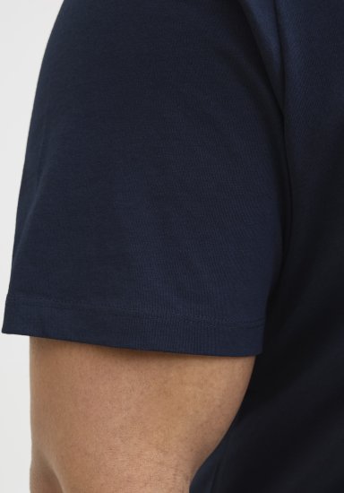 Jack & Jones Hawaii Shape Crew Neck T-Shirt Navy - T-shirts - T-shirts Homme Grande Taille