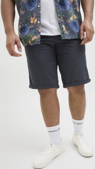 Jack & Jones Marco Erik Chino Shorts Navy Blazer - Shorts - Shorts hommes grande taille