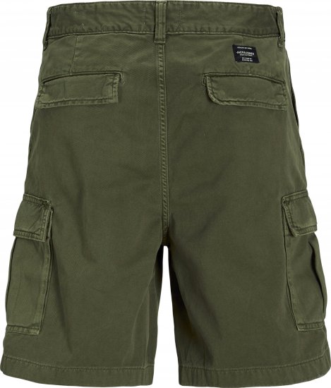 Jack & Jones Karl Avery Cargo Shorts Green - Shorts - Shorts hommes grande taille