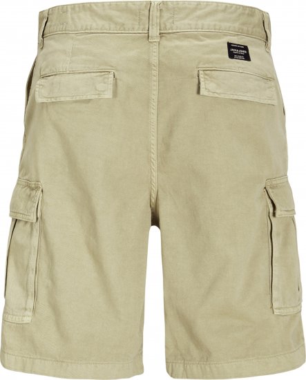 Jack & Jones Karl Avery Cargo Shorts Beige - Shorts - Shorts hommes grande taille