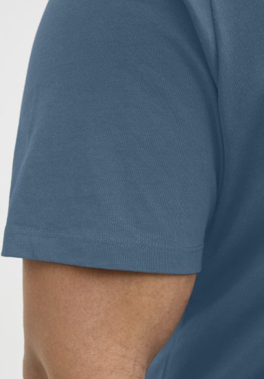 Jack & Jones Hawaii Shape Crew Neck T-Shirt Blue - T-shirts - T-shirts Homme Grande Taille