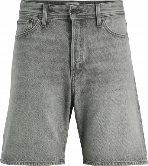 Jack & Jones Tony Original Denim Shorts Grey - Shorts - Shorts hommes grande taille