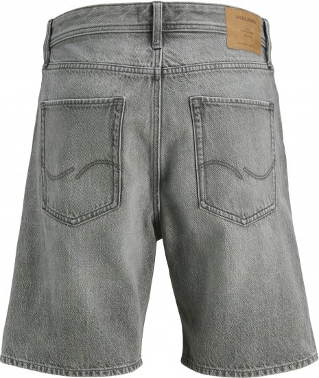 Jack & Jones Tony Original Denim Shorts Grey - Shorts - Shorts hommes grande taille