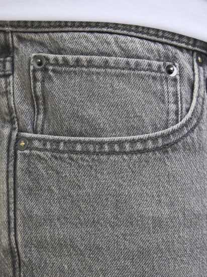 Jack & Jones Tony Original Denim Shorts Grey - Shorts - Shorts hommes grande taille