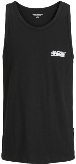 Jack & Jones Sago Tank Top Black - T-shirts - T-shirts Homme Grande Taille