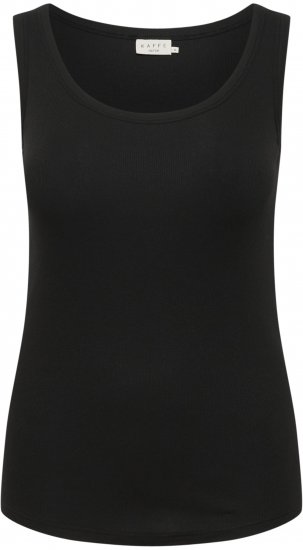 Kaffe Curve Carina Débardeur Noir profond - T-shirts - 