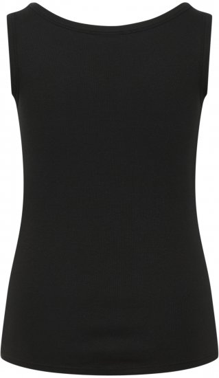 Kaffe Curve Carina Débardeur Noir profond - T-shirts - 