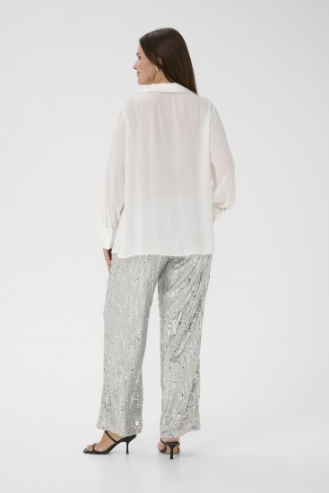 Kaffe Curve Gina Shirt White - Chemisiers - 